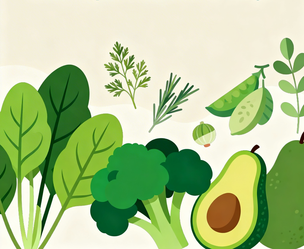 Alimentación verde para la salud